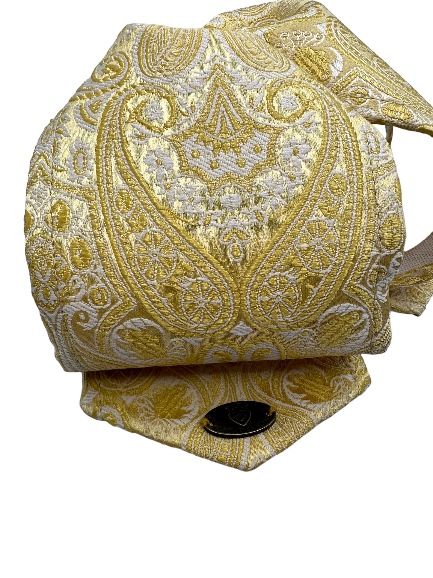 Emporio Charro Moño Amarillo Estilo Diamante Talla Mediano