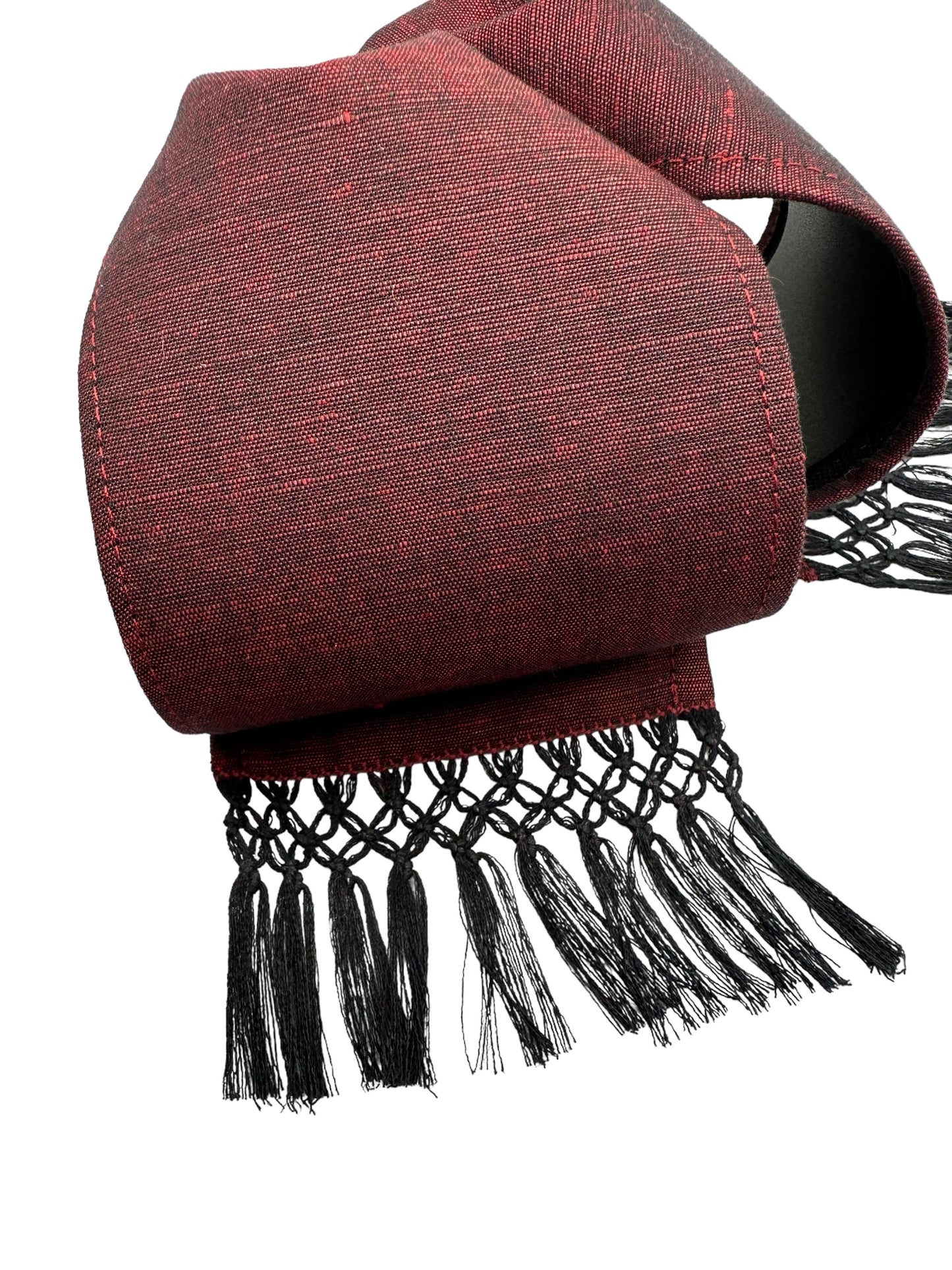 Emporio Charro Moño Tinto y Negro con Rebozo