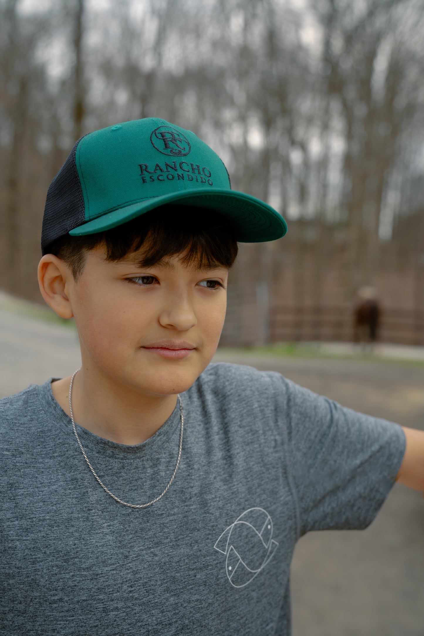 Green Rancho Escondido Hat
