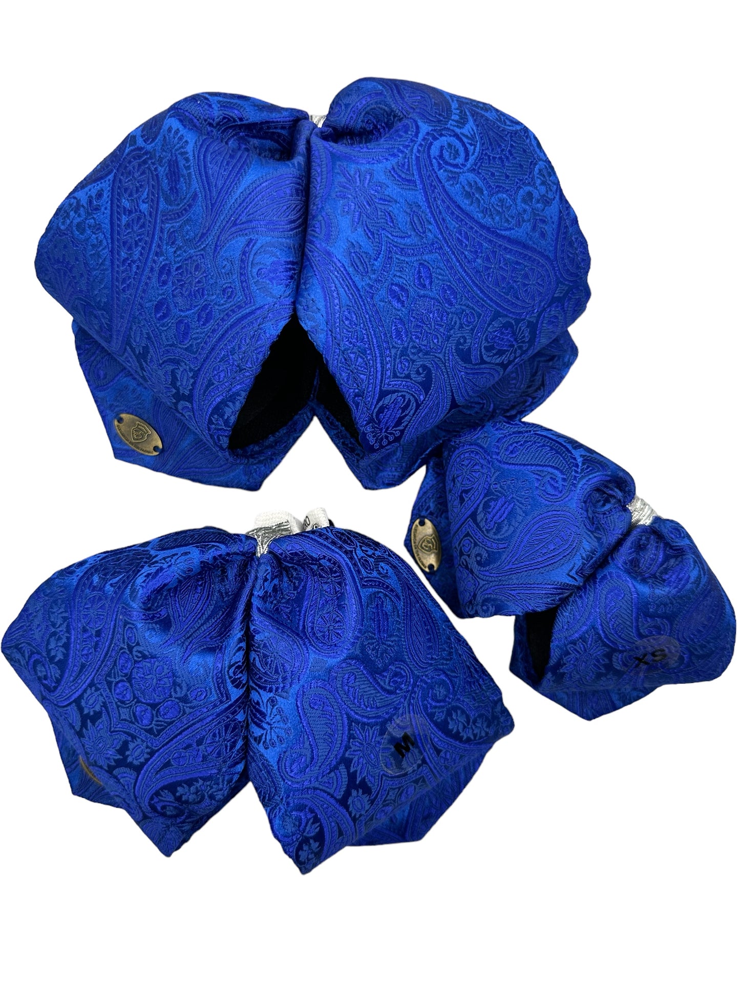 Emporio Charro Moño Azul Conjunto Diamante de 3 piezas