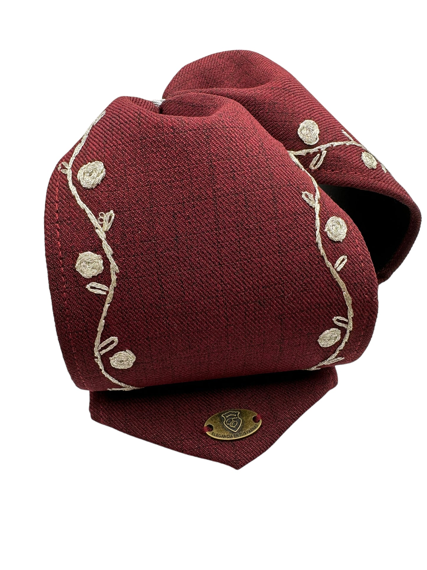 Emporio Charro Moño Tinto Bordado de Plata