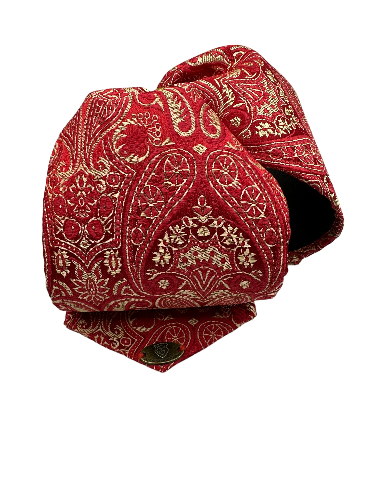 Emporio Charro Moño Rojo/Dorado Diamante