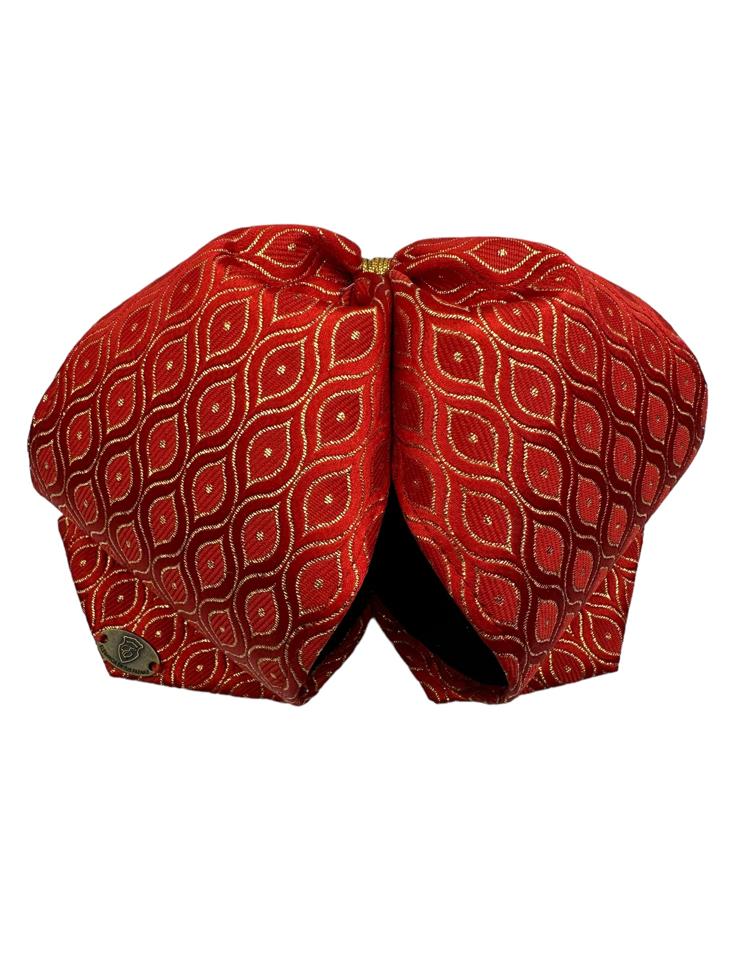 Emporio Charro Moño Rojo y Dorado