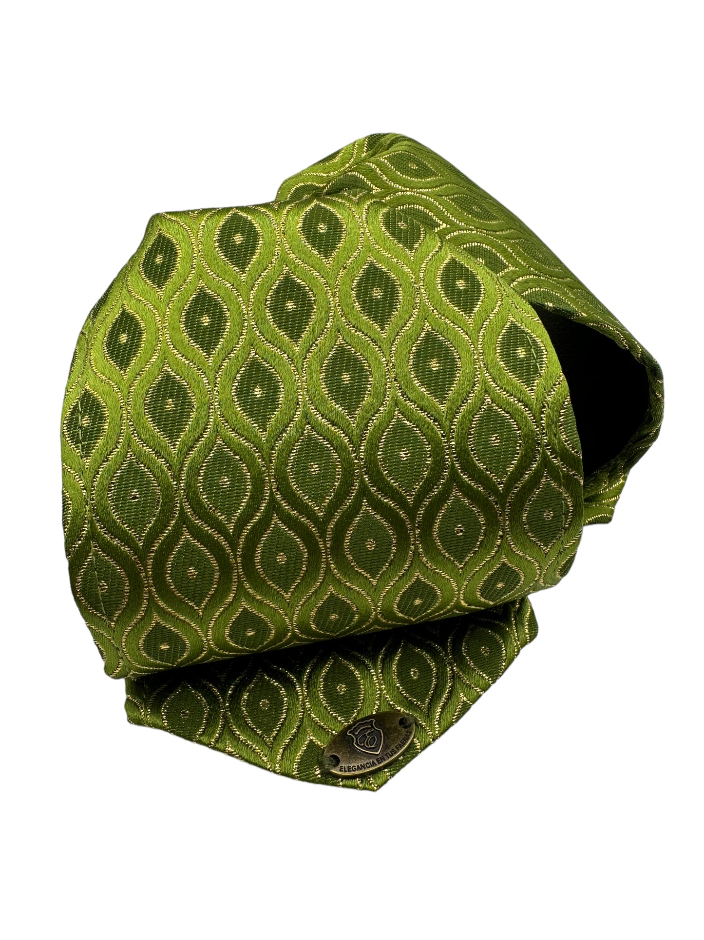 Emporio Charro Moño Verde y Dorado