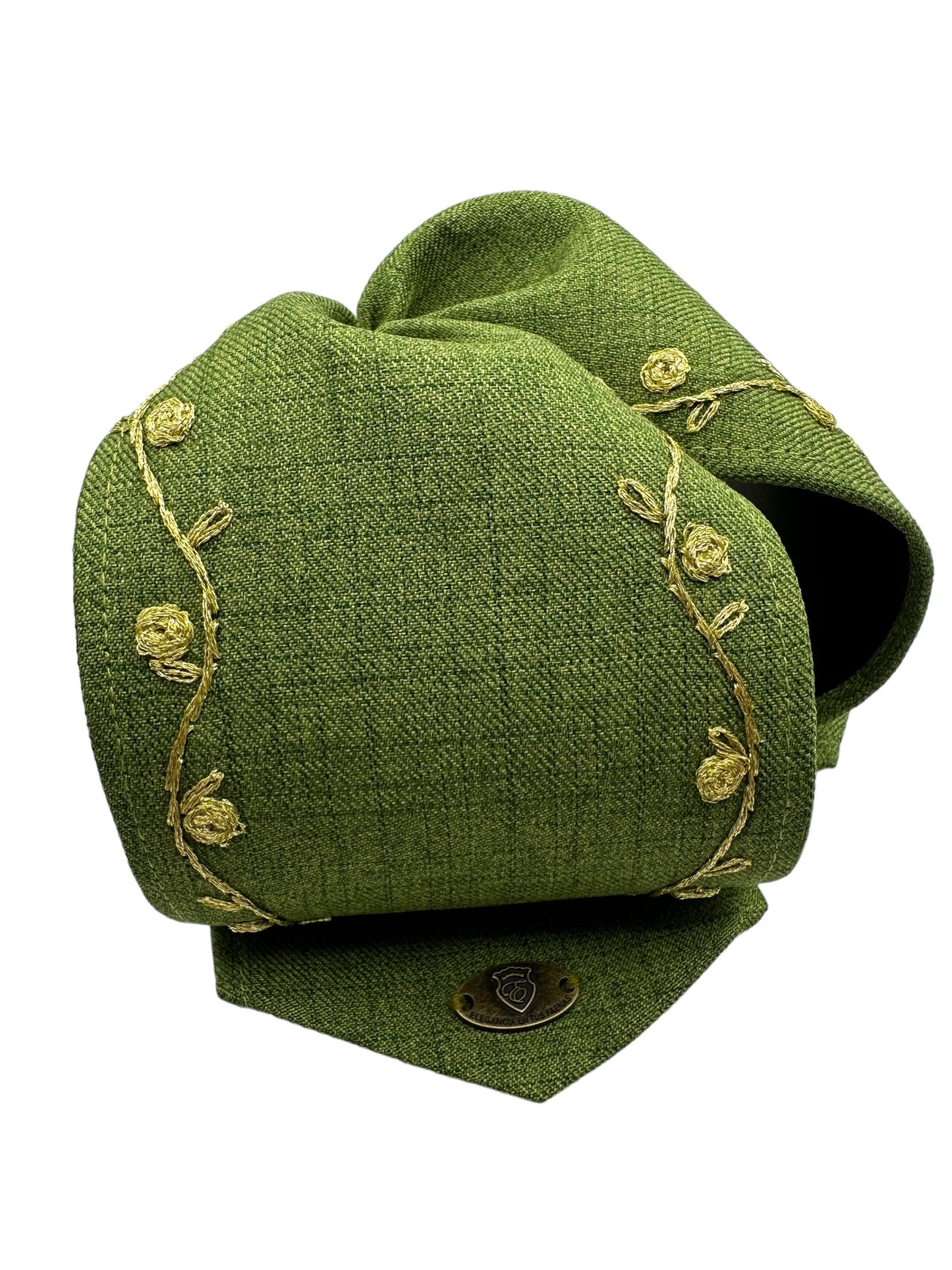 Emporio Charro Moño Verde Bordado