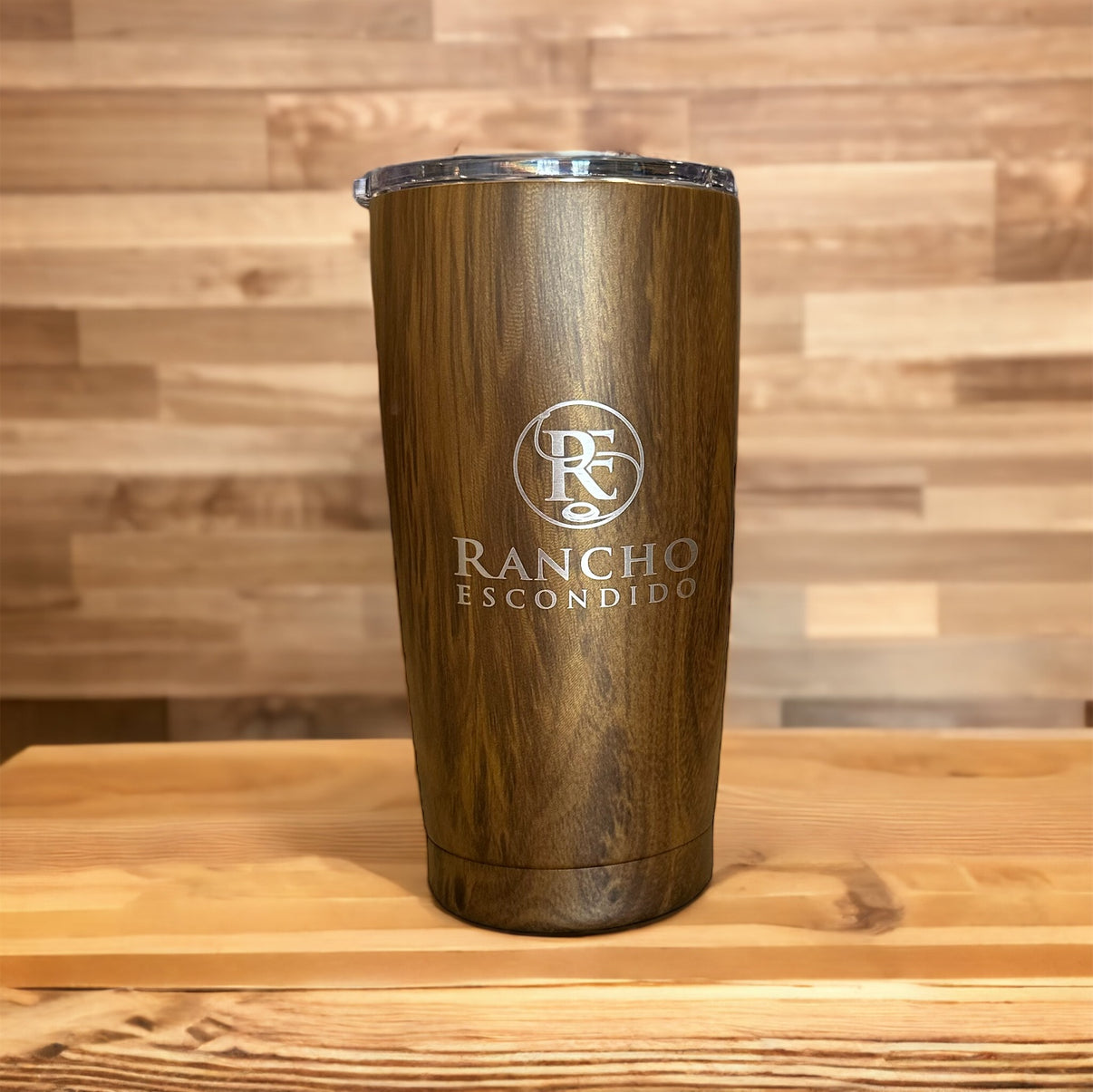 Rancho Escondido Wood Print Tumbler